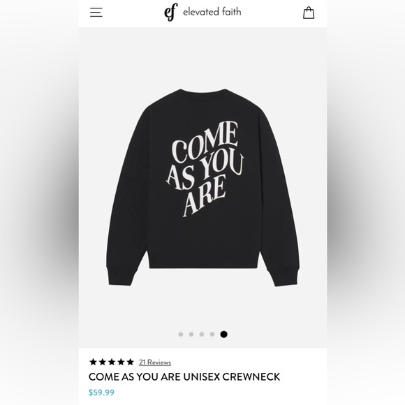 Elevated Faith Come As You Are Crewneck Sweater - Picture 2 of 8